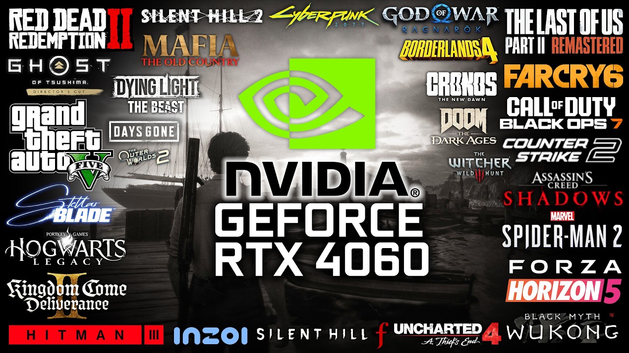 RTX 4060 in 2025 - Test in 30 Games (1080P)
