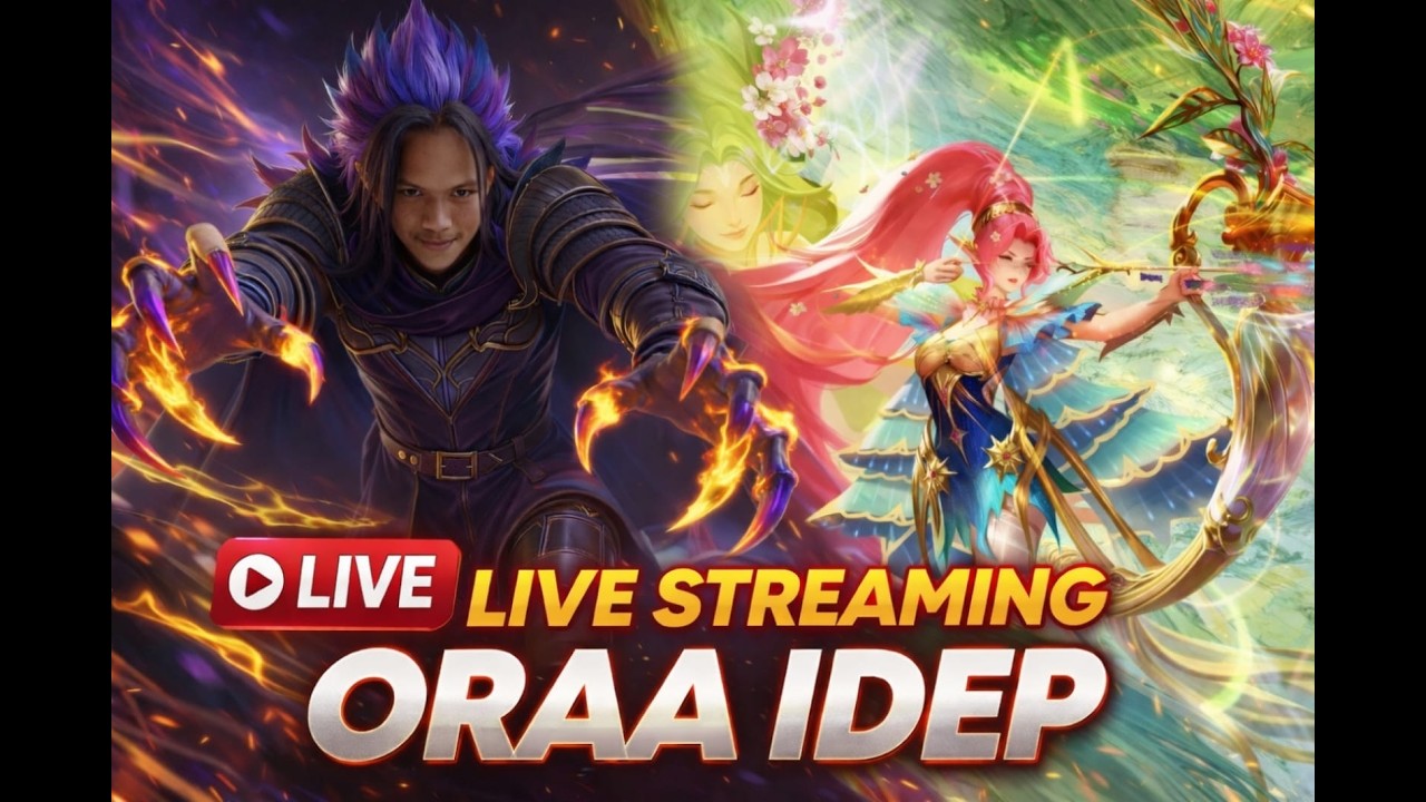 LIVE STREAM ORAA IDEP#short #shortsfeed    #gaming #trending  #mobilelegends #roblox