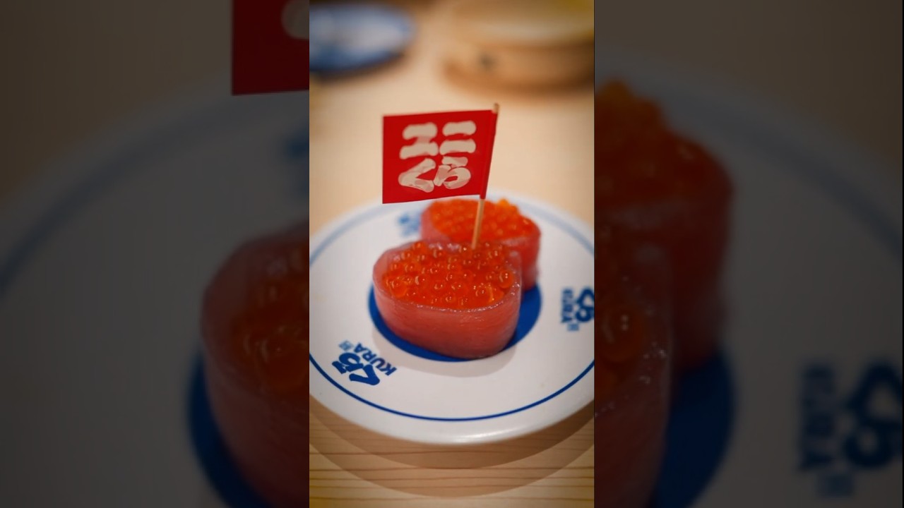 Sushi Edo Style in Tokyo #sushi #okyosushi #conveyorbeltsushi