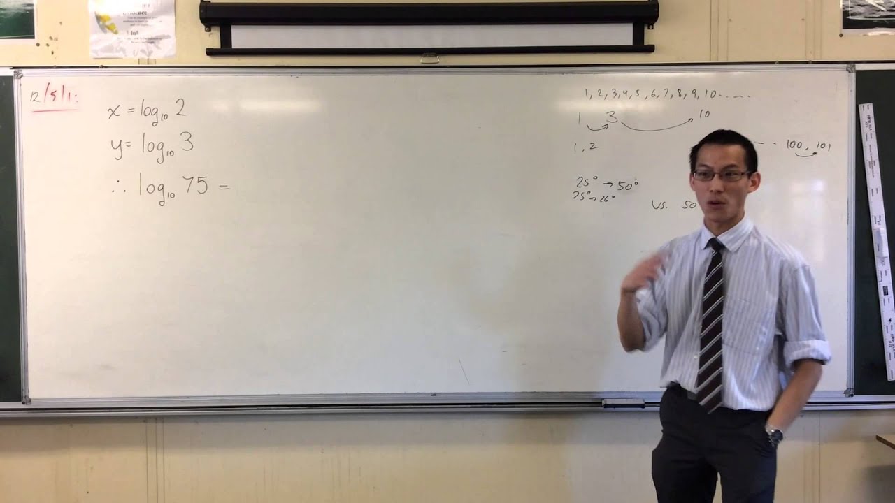 Expressing a Logarithm in terms of Other Logs