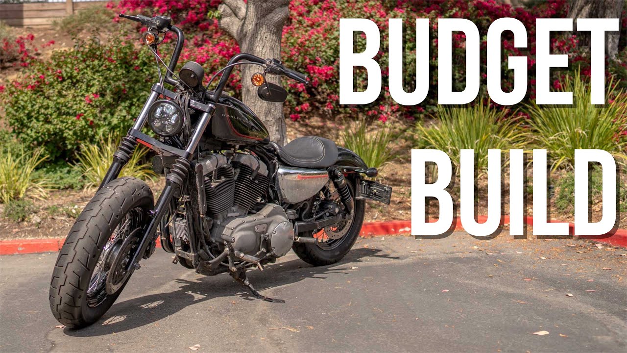Wide Glide Harley Nightster Budget Build