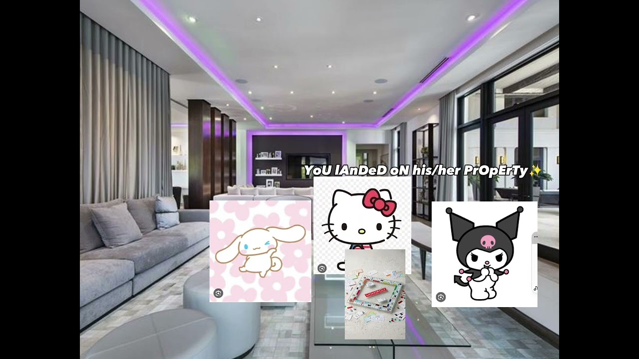 sanrio family plays monopoly 😅😅😅