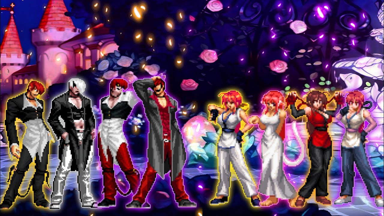 [KOF Mugen] Iori Team VS. Kung Fu Girl Team