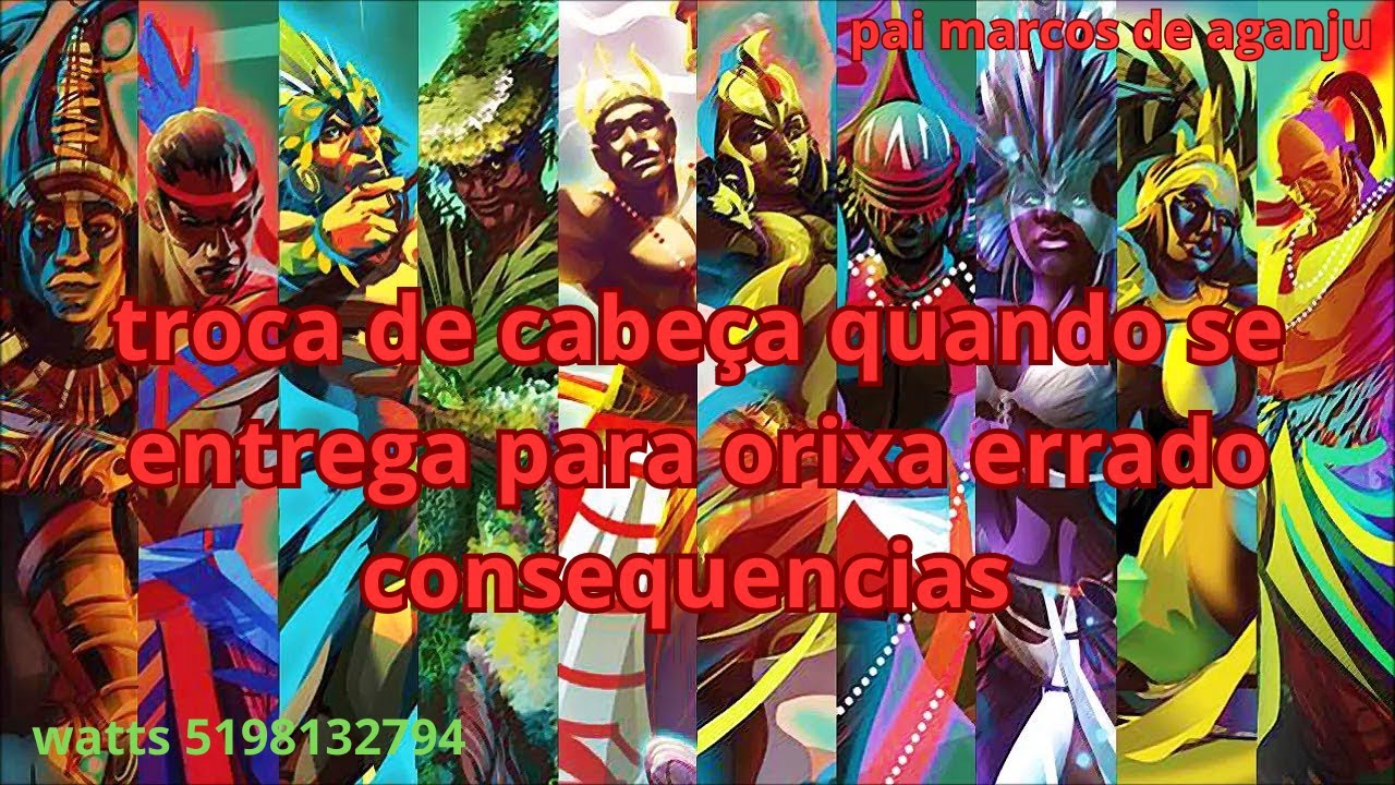 ORIXA ERRADO GUERRA DE CABEÇA WATTS5198132794 #orixas #umbanda #candoble #anjodagurda #exus #AXE
