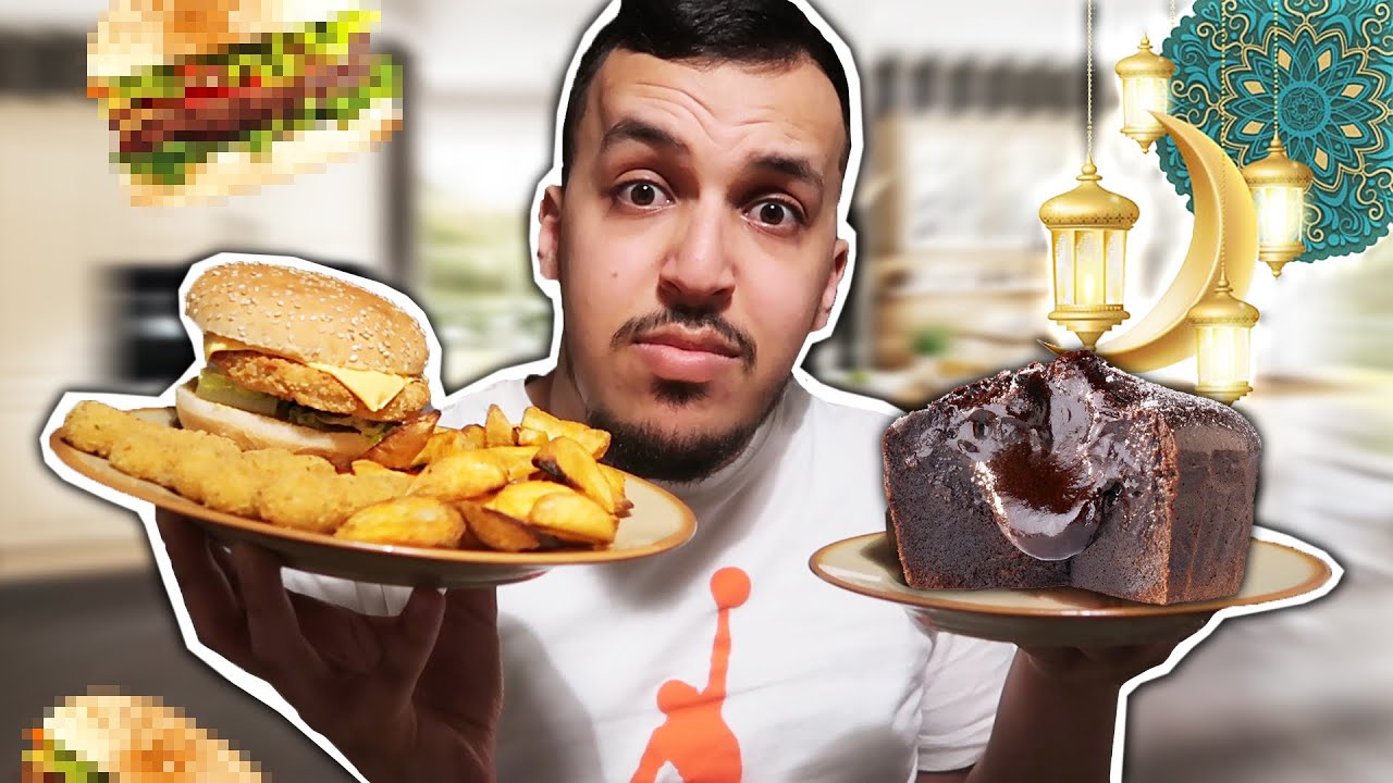 JE ME FAIS UN REPAS POUR 5H DU MATIN POUR RAMADAN #2 !