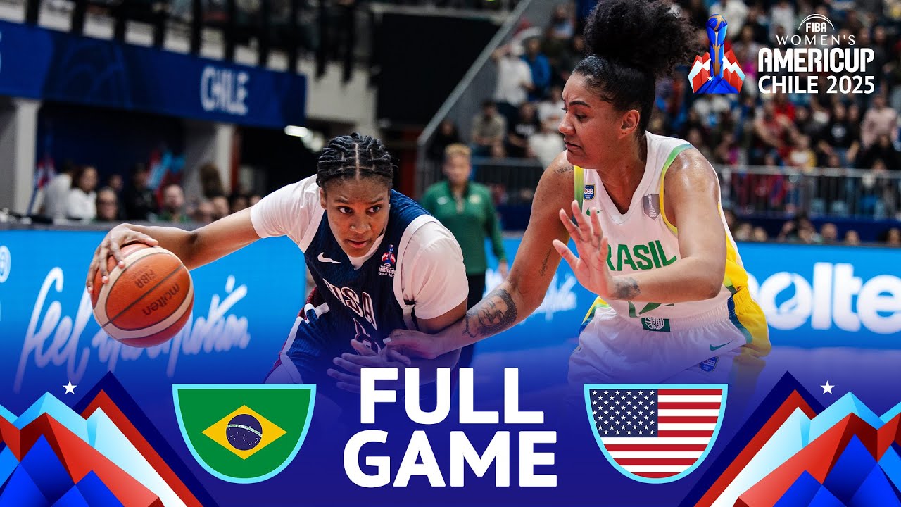 Final | Brazil v USA | Full Basketball Game | FIBA Women's AmeriCup 2025