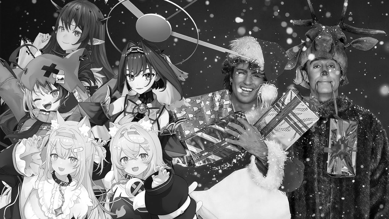 so i made a mashup of "Last Christmas" with the original wham! and hololive english's cover