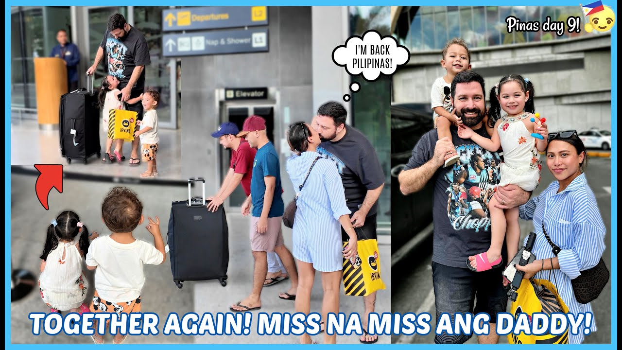 NANDITO NA SI DADDY SA PINAS! SUMUGOD AGAD ANG MGA BATA! RESORT LIFE ULIT TAYO! ❤️ | rhazevlogs