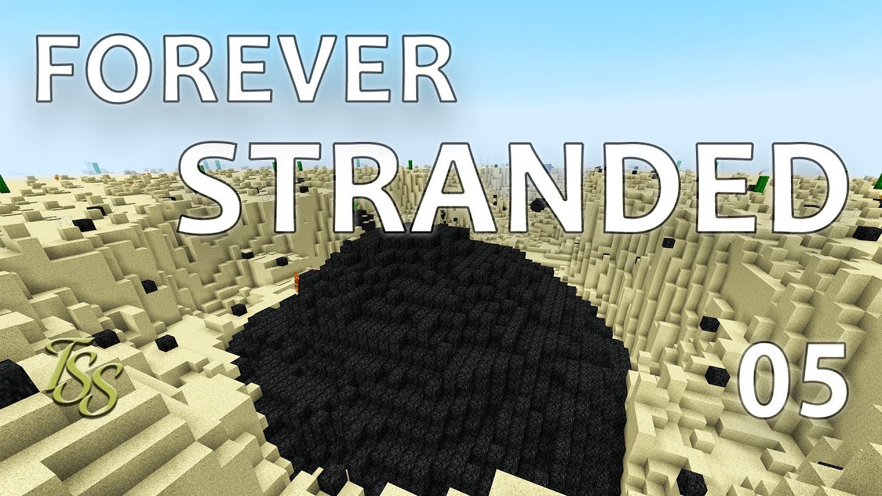 Minecraft : Forever Stranded : #5 - BIGGEST METEORITE EVER!  [4K]
