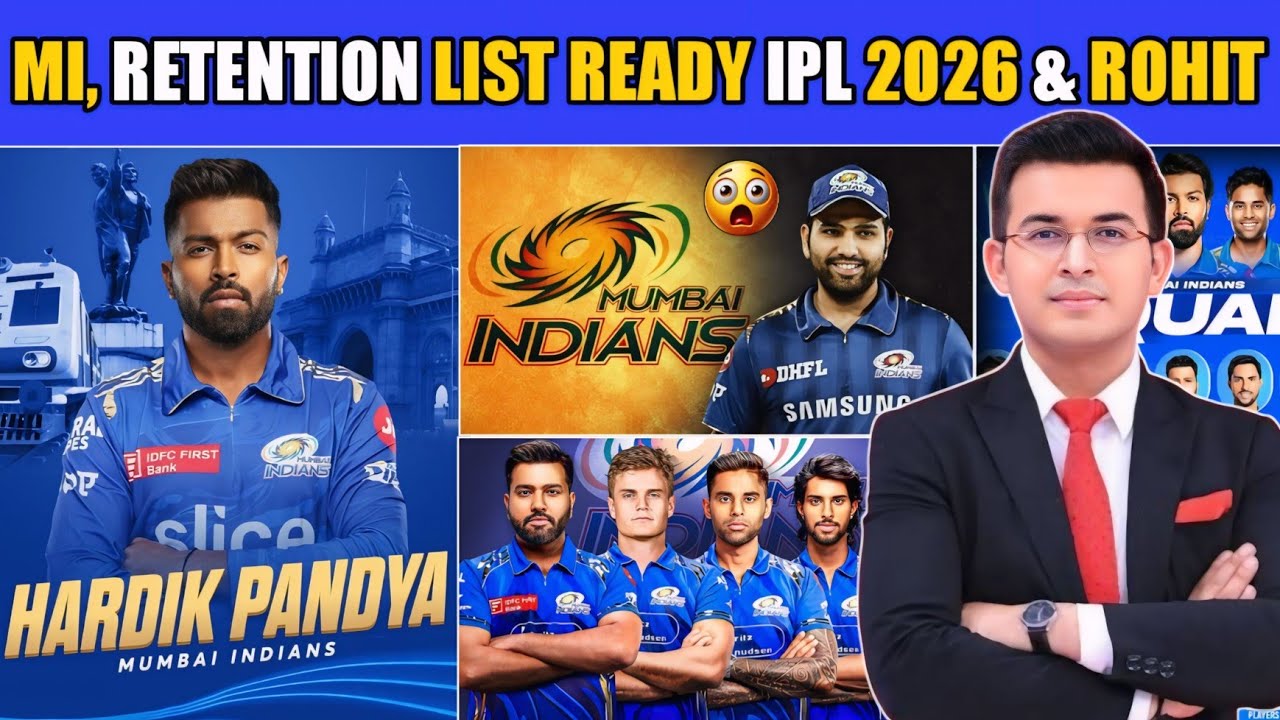 MI, RETAIN PLAYERS FIXED IPL 2026 & ROHIT ।। क्या HITMAN को MI छोड़ेगी ।।#cricketxplorer #iplnews#mi