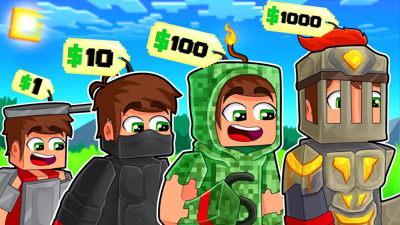 ماين كرافت ولكن اقدر اشتري دروع ! ( درع النينجا !)😨🔥 - Buy Armor
