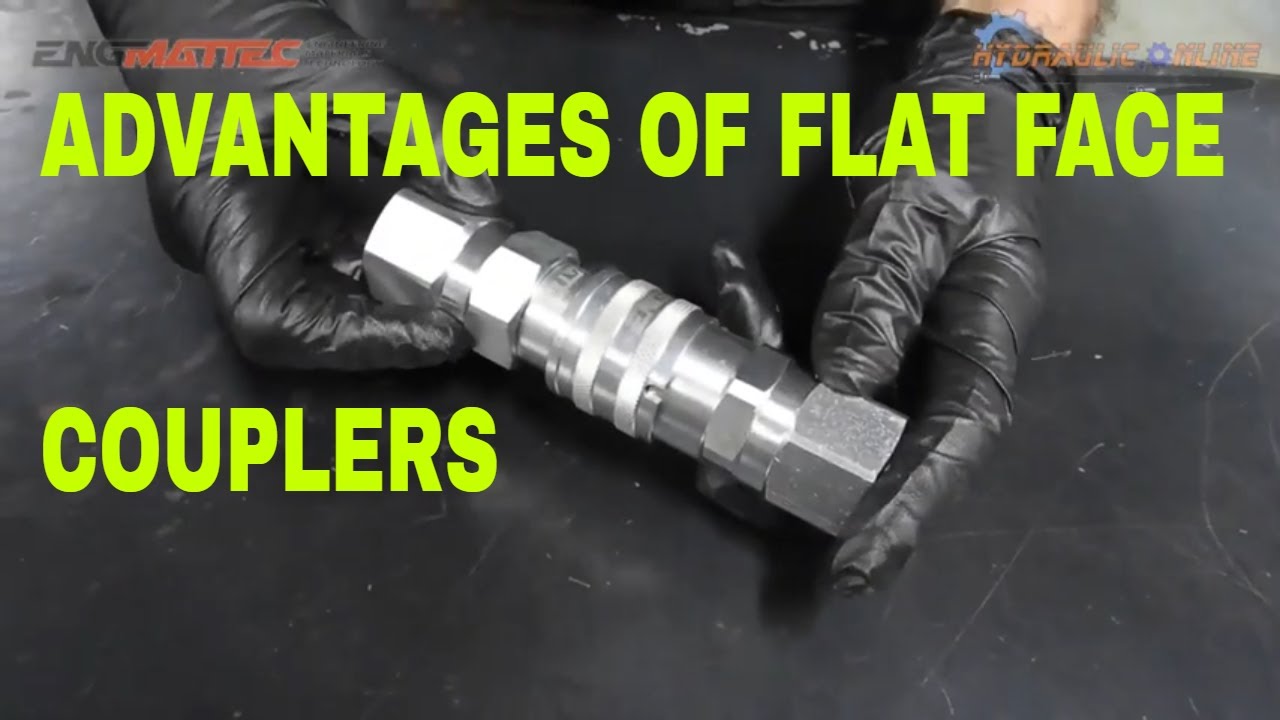 EngMatTec Flat Face Hydraulic Couplers Vs Poppet Couplers