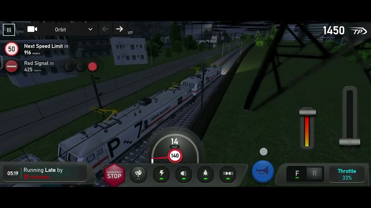 Indian train simulator gameplay new journey video signal follow #yutubeshorts #gaming 