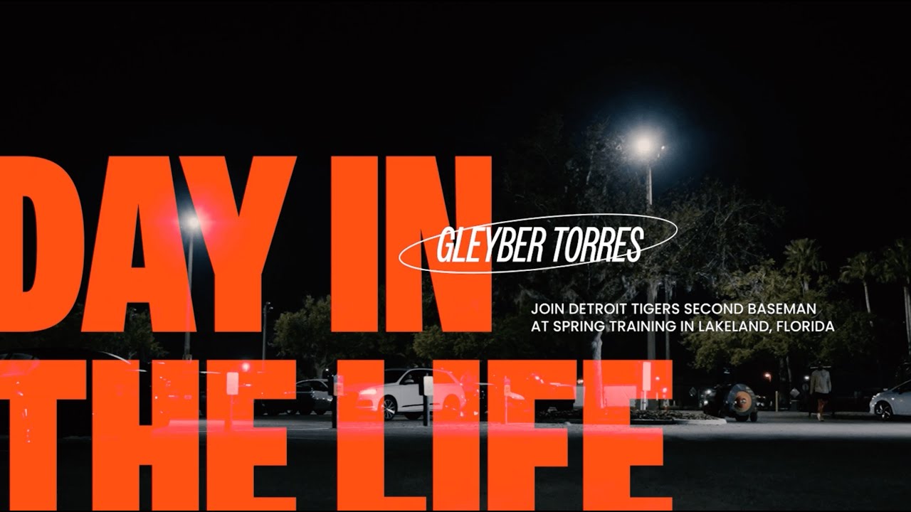 Day in the Life at Spring Training with Detroit Tigers Second Baseman Gleyber Torres