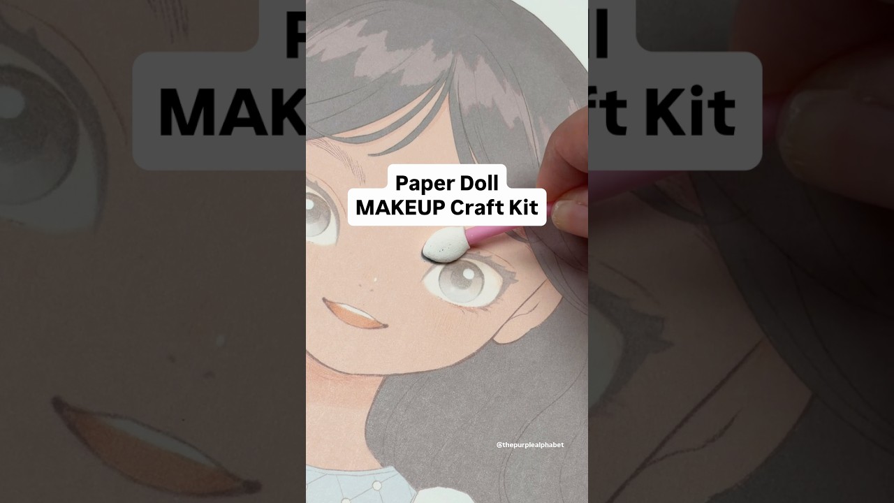 Набор для творчества &laquo;Макияж&raquo; для ваших детей! #детскиезанятия #занятиядлядетей