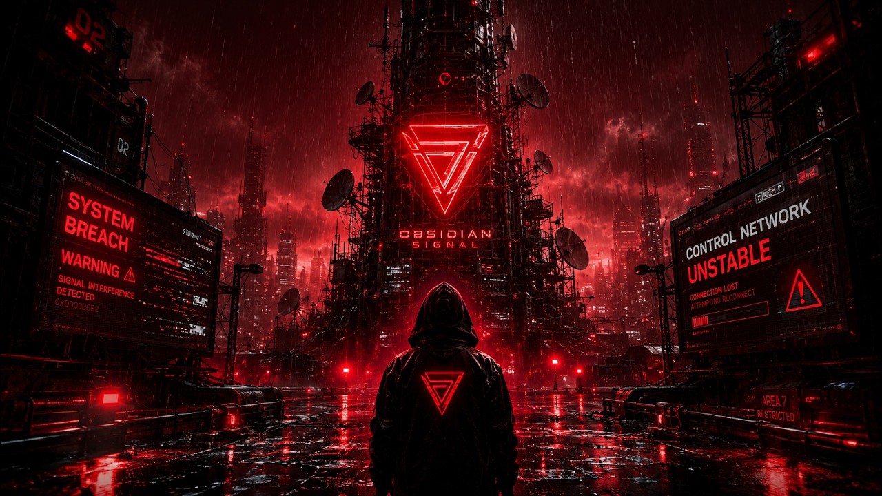 SIGNAL COLLAPSE ⚠️ Dark Tech House Mix 2026 | Industrial Warehouse Energy | OBSIDIAN SIGNAL