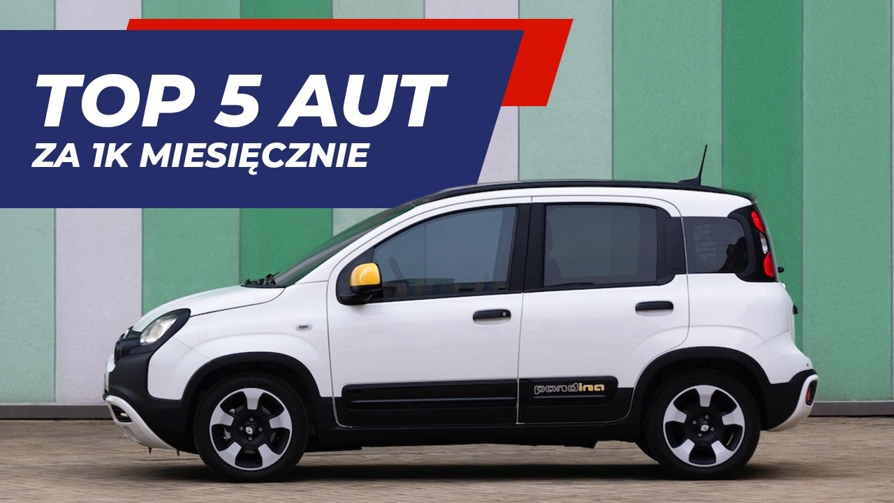 TOP 5 miejskich aut za 1000 złotych miesięcznie