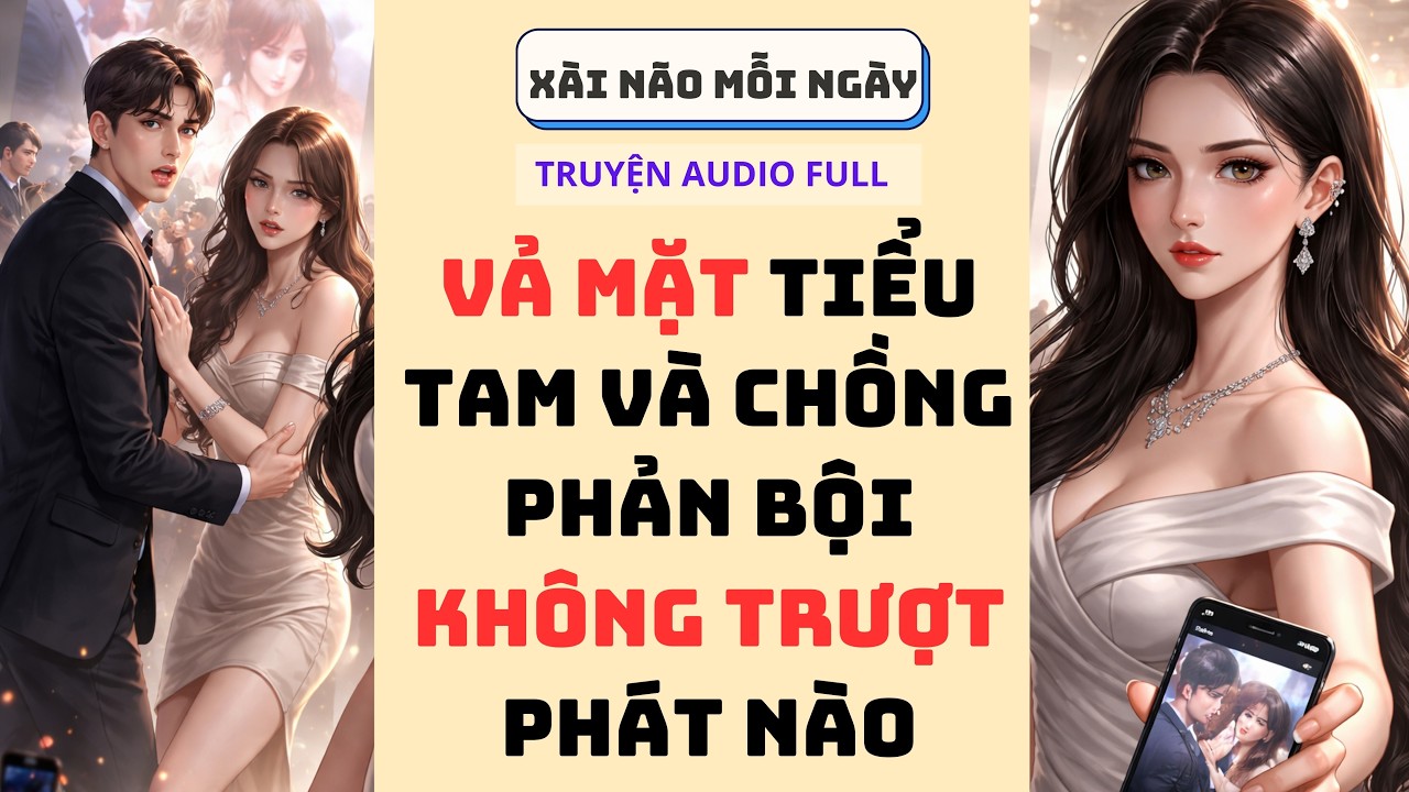 TRUYỆN AUDIO FULL|Vả Mặt Tiểu Tam Và Chồng Phản Bội Không Trượt Phát Nào