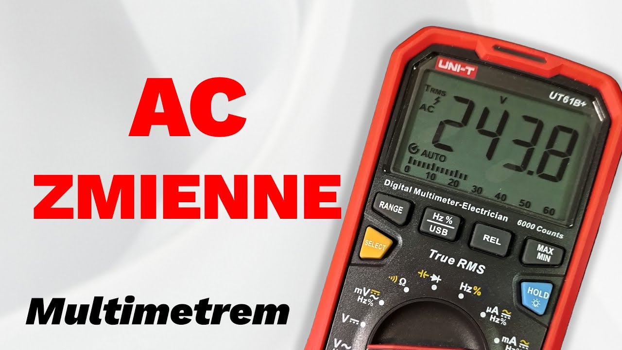 Zmienne, przemienne multimetrem - trueRMS, wartość skuteczna
