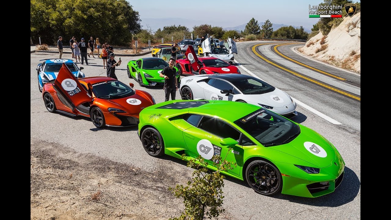Targa Trophy x Lamborghini Newport Beach - Grand Tour - Supercar Edition