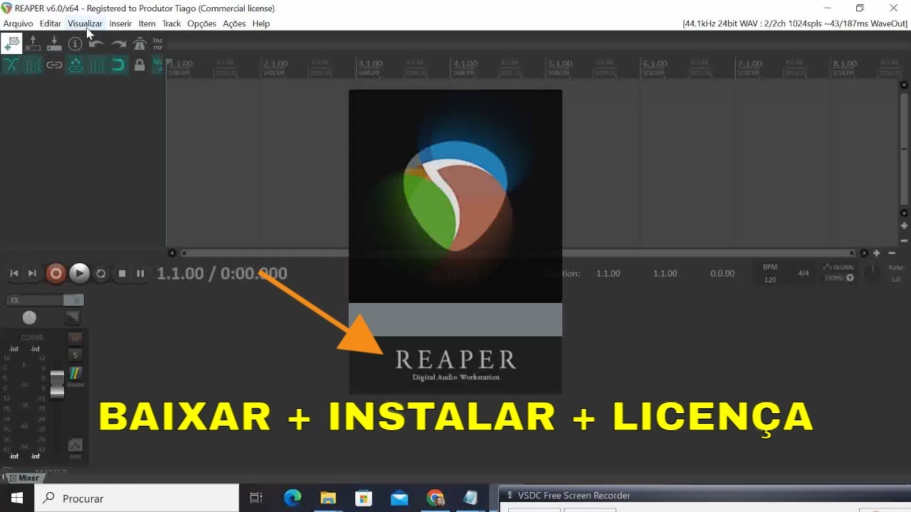 Baixar e Instalar REAPER 6 (ATUALIZADO)