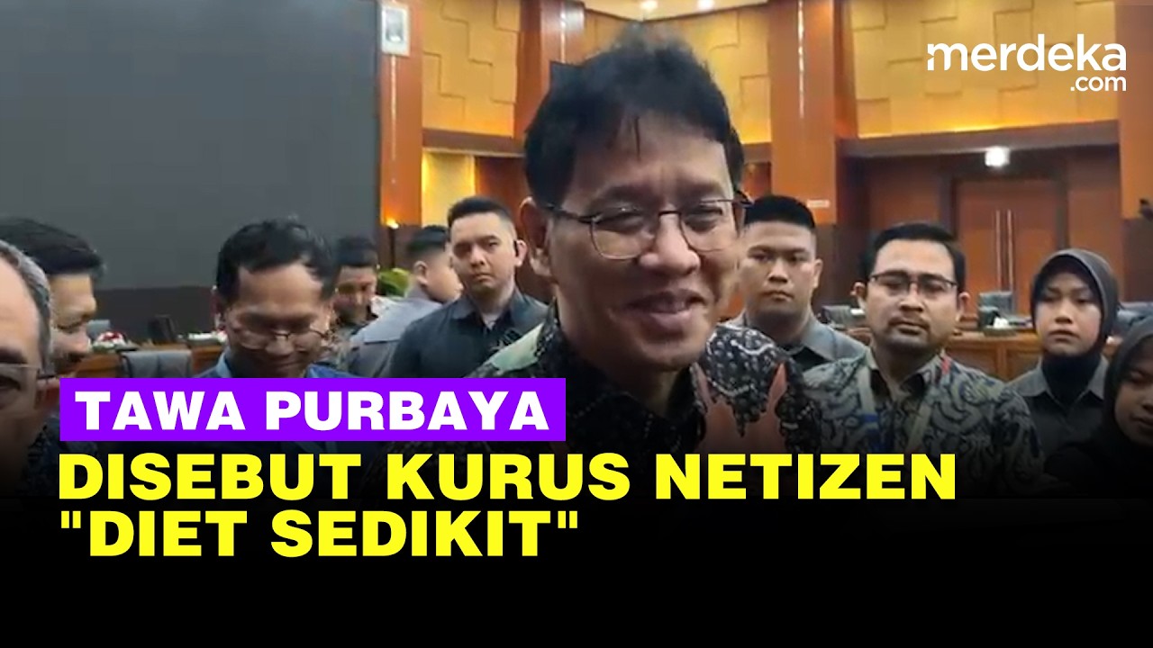 Tawa Santai Purbaya Disebut Kurus Gara-gara Kerja Mikir Negara Sama Netizen: Diet Lah