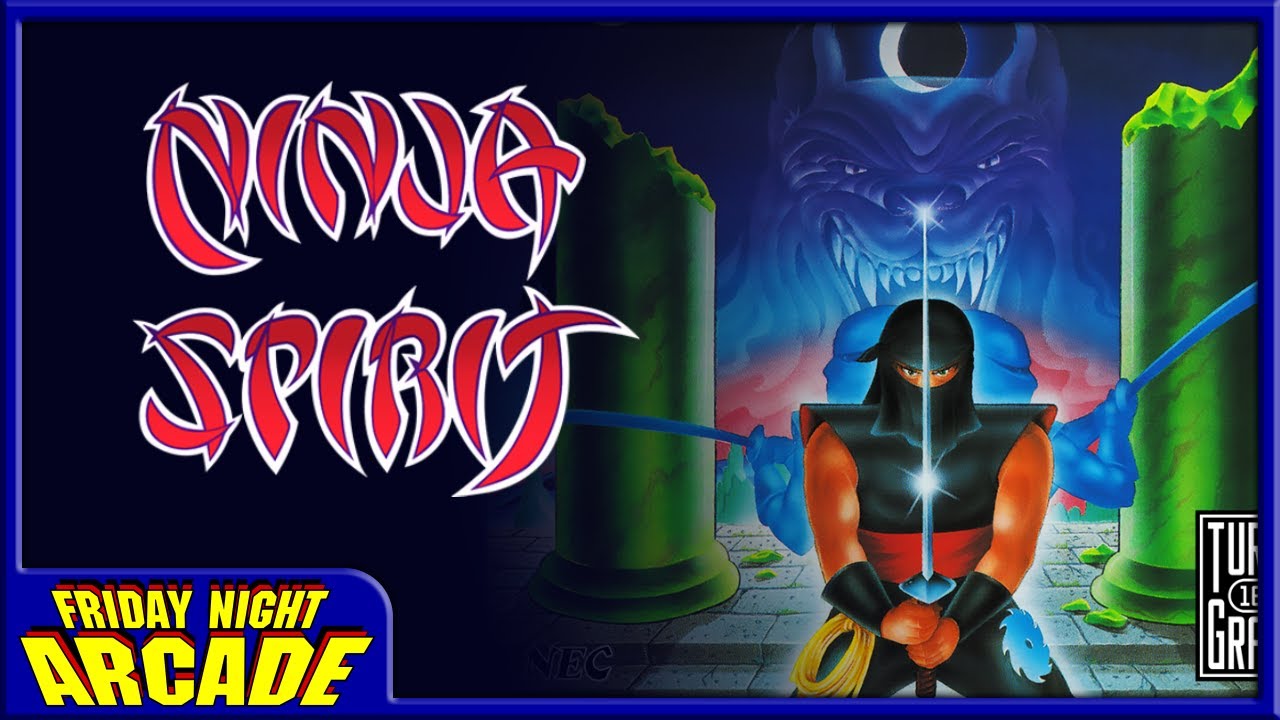 Ninja Spirit - Turbografx 16 Game Review | Friday Night Arcade