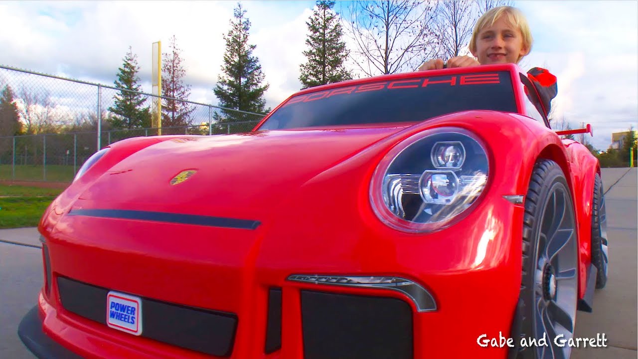 Power Wheels Porsche!