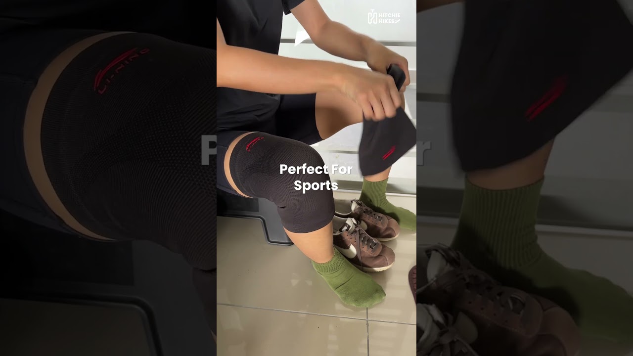 Protect Your Knees #hitchiehikes #kneeguard #badminton #sakitlutut #kneepain