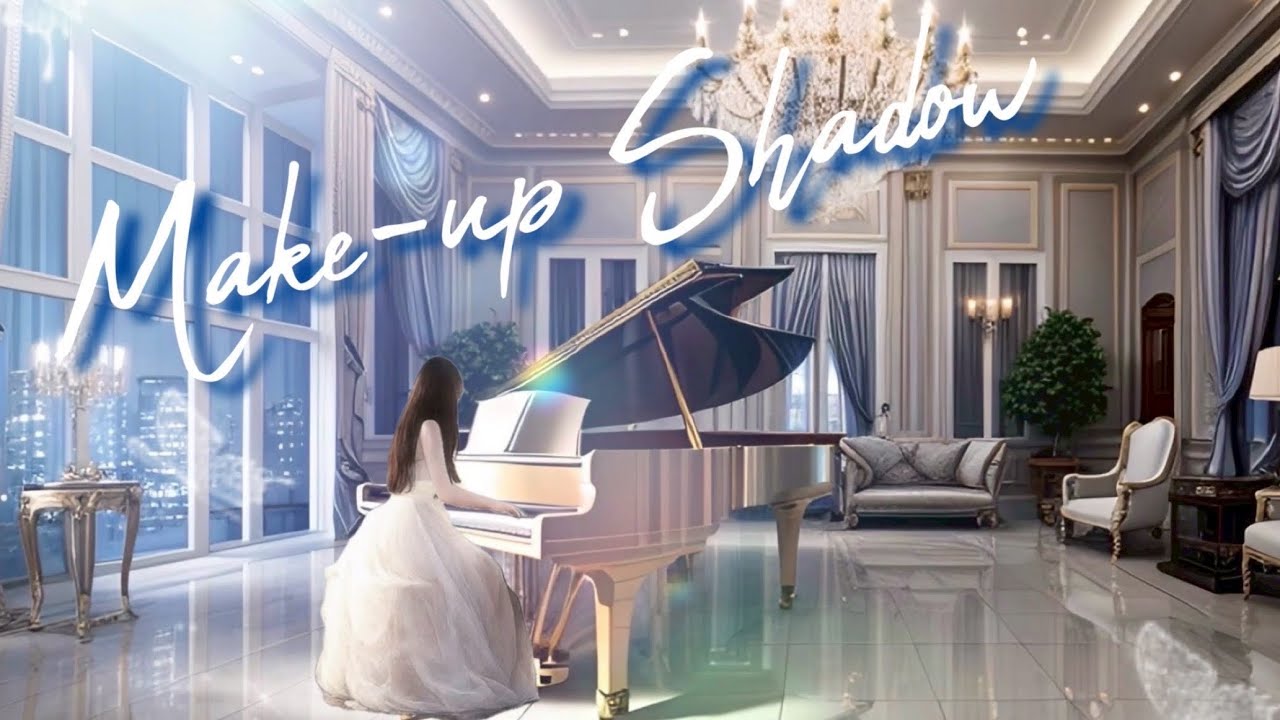 【Make-up Shadow🍸井上陽水】piano covered by eternity ゆるりさピアノ　528Hz〔途中広告なし〕メイクアップシャドウ