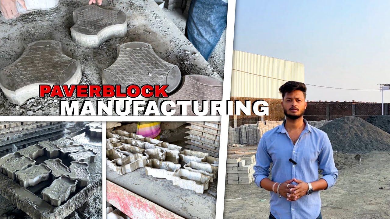 Paver Block Manufacturing Step-by-Step Complete Process Explained | growithDV