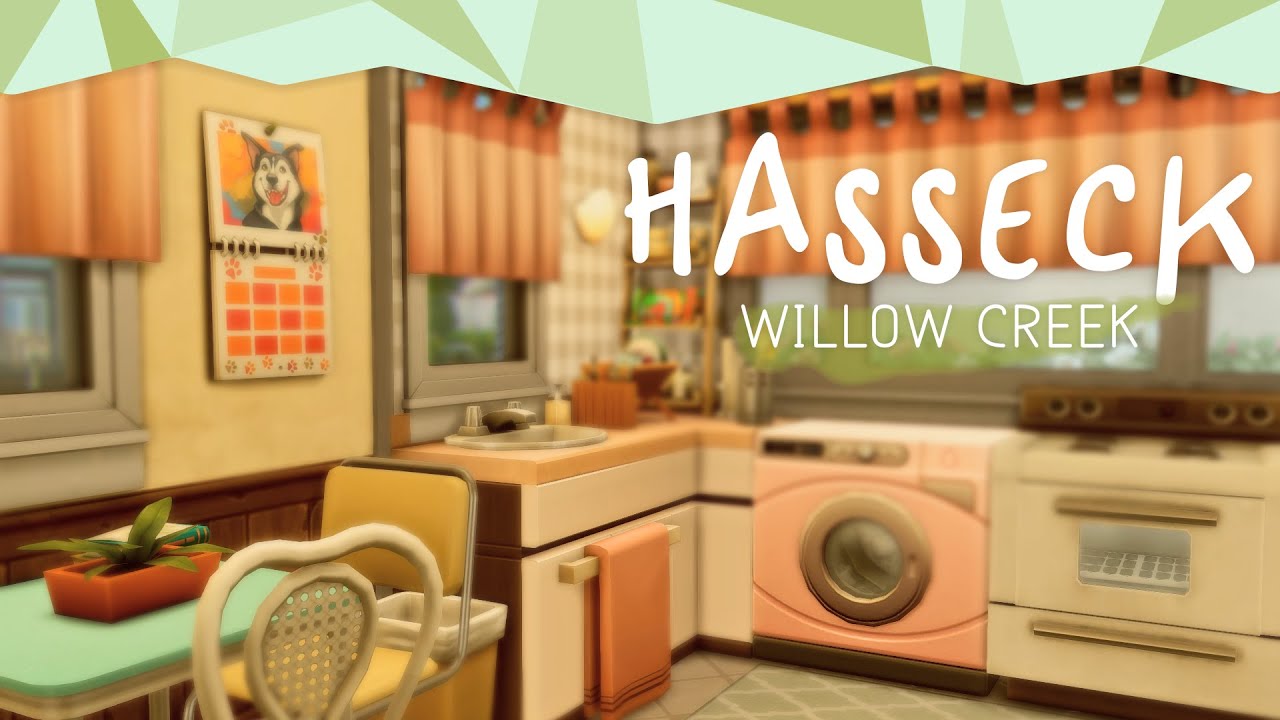 J'ai refait la maison des Hasseck dans les Sims 4 !