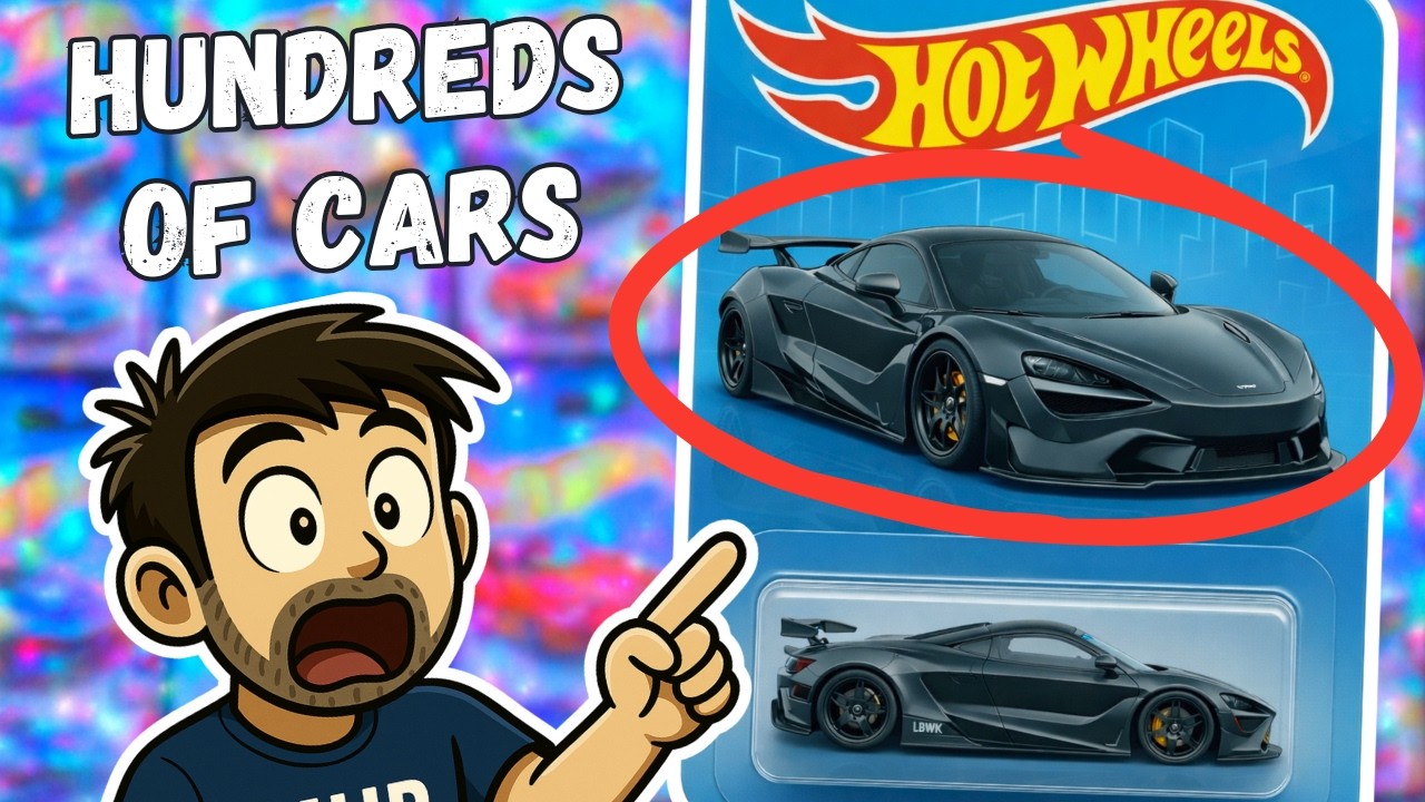 Я никогда не видел подобного мусорного контейнера для машинок Hot Wheels.