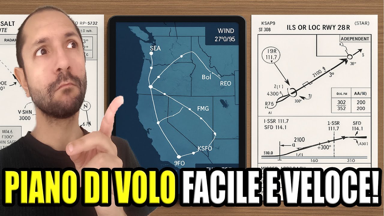 Compilazione piano di volo usando SIMBRIEF