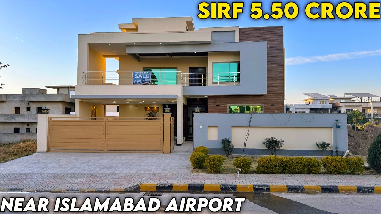 1 Kanal ( 50' x 90' ) MOST AFFORDABLE PRICE House For Sale in CDA SECTOR F-17 Islamabad