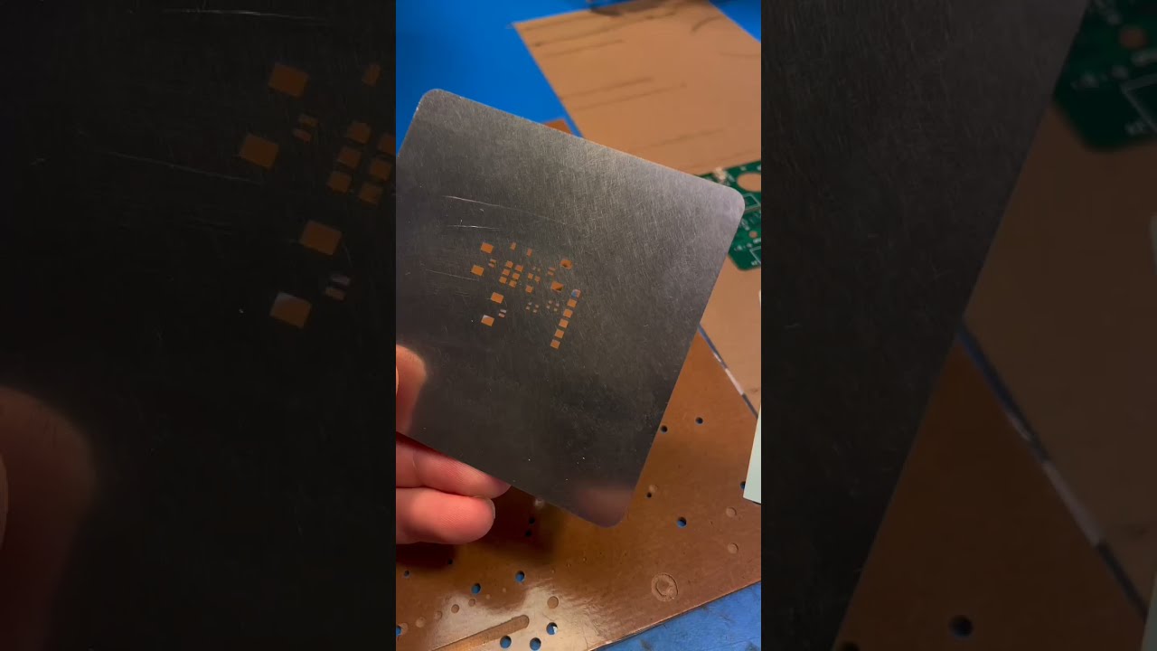 Paper Solder Paste Stencils!