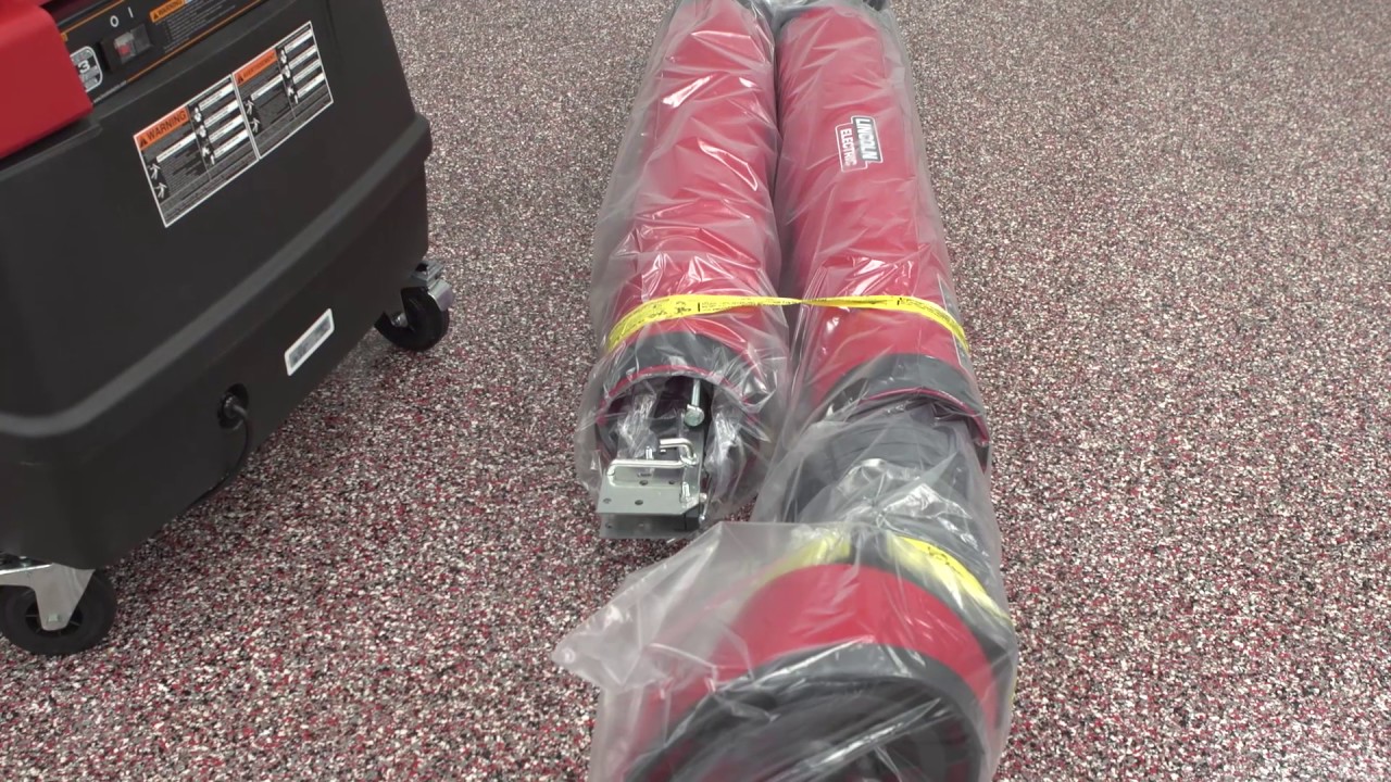 Fume Extraction Arm Installation on a Mobiflex® 200-M/400-MS Welding Fume Extractor