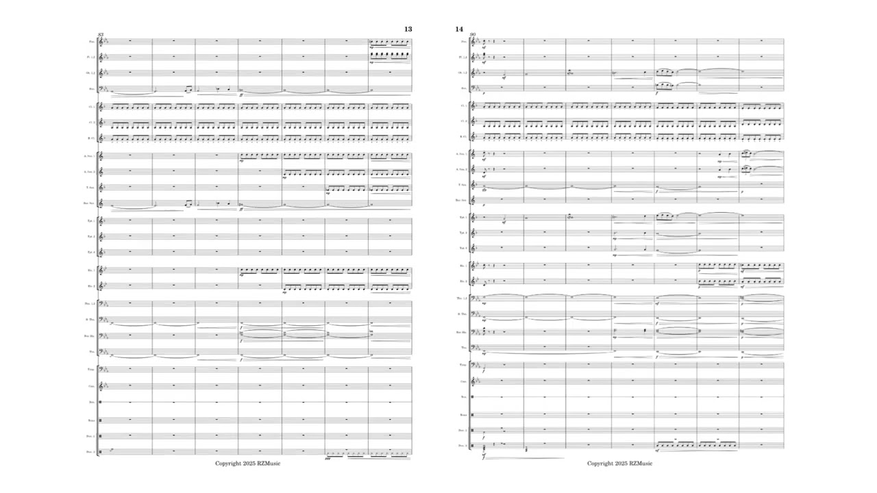 Ryan Zhu - Incantatio Infernum | for Symphonic Wind Ensemble (2025)
