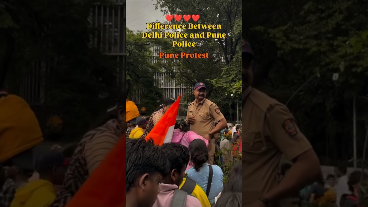 Jantar Mantar Police 🆚 Pune Police | Biggest Difference! | Delhi vs Pune Police | Viral Comparison |