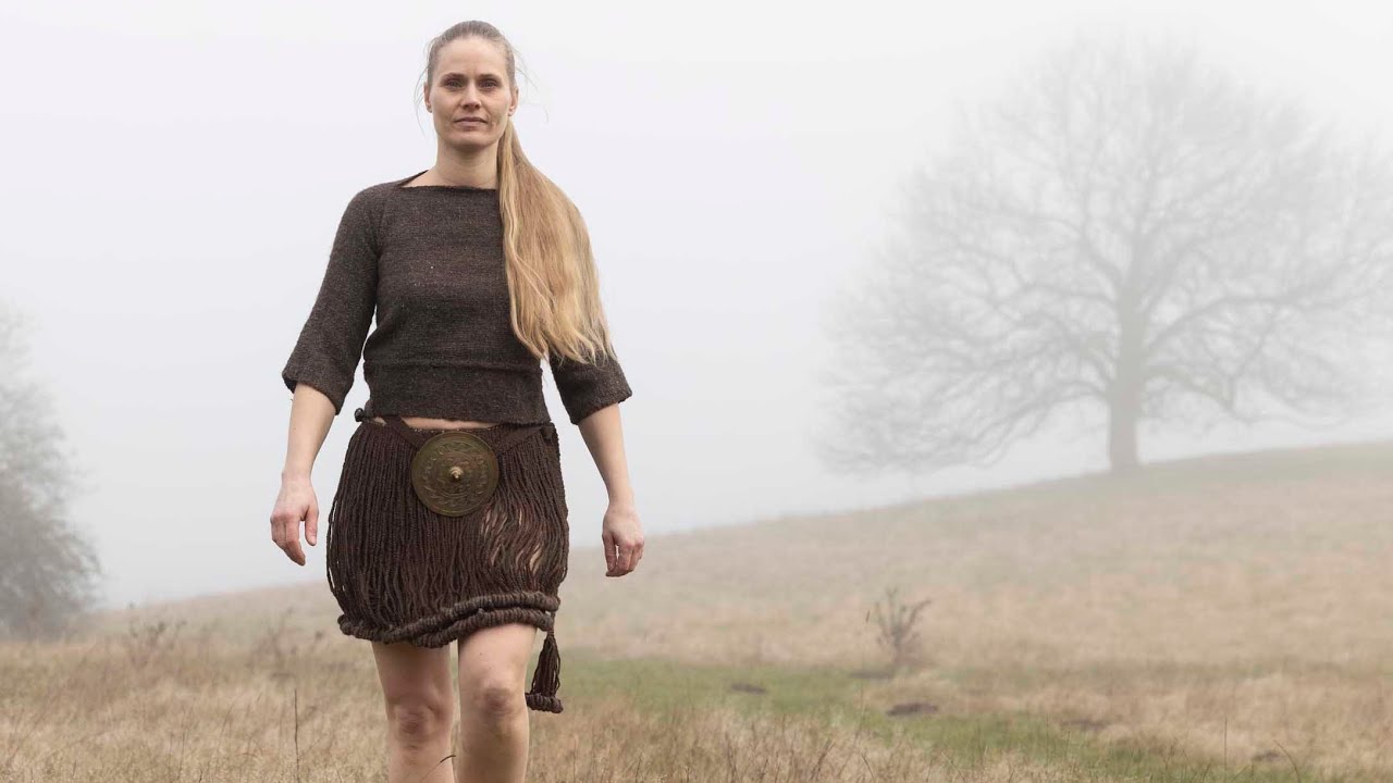 Famous Bronze Age Egtved Skirt, Sagnlandet Lejre, Denmark