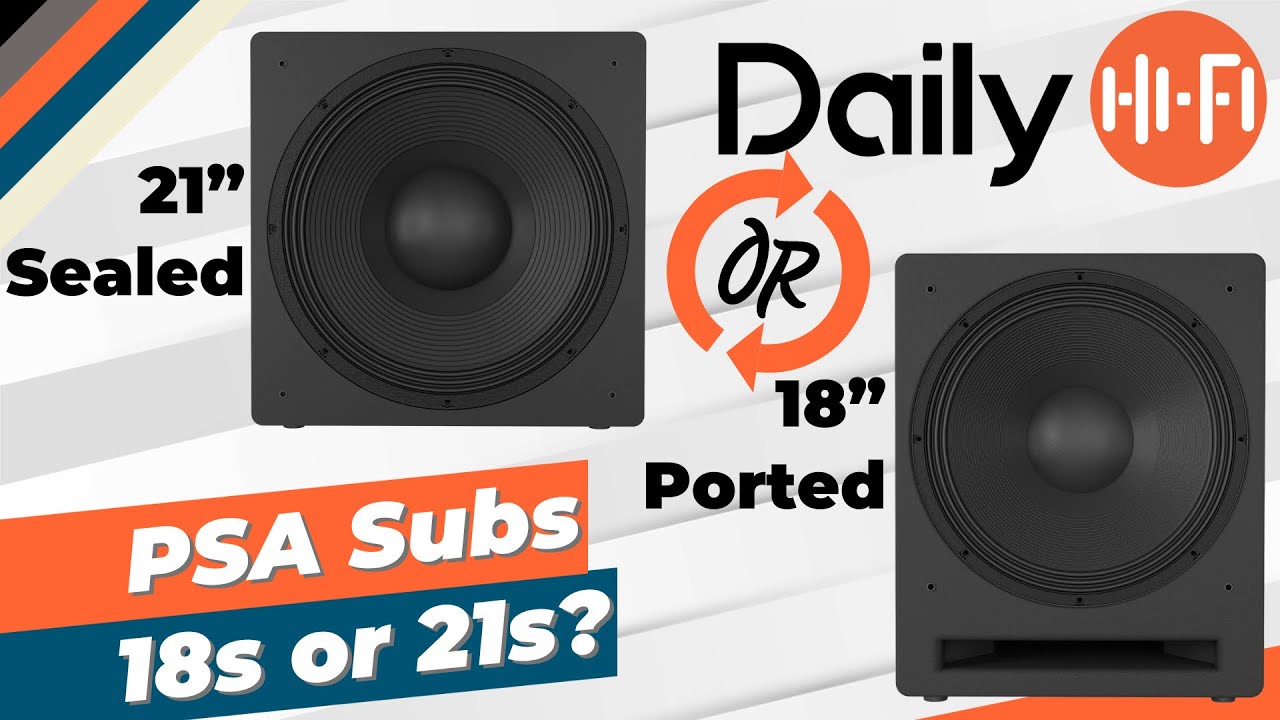 Subwoofers Choices - Two 18