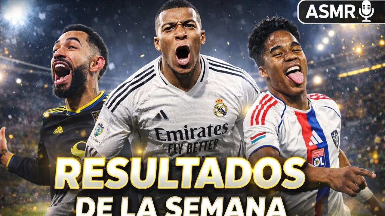 ASMR Resultados de la Semana | Susurros de Fútbol ⚽