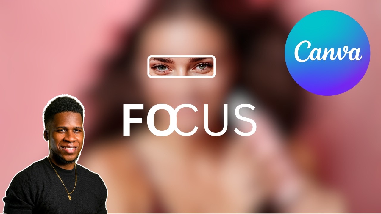 How to Create a Focus Blur Effect in Canva | Beginner Tutorial