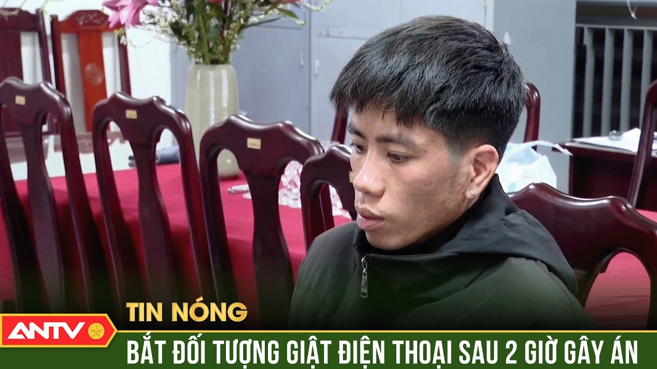 Bắt giữ khẩn cấp kẻ cướp giật tài sản chỉ sau 2 giờ gây án | ANTV