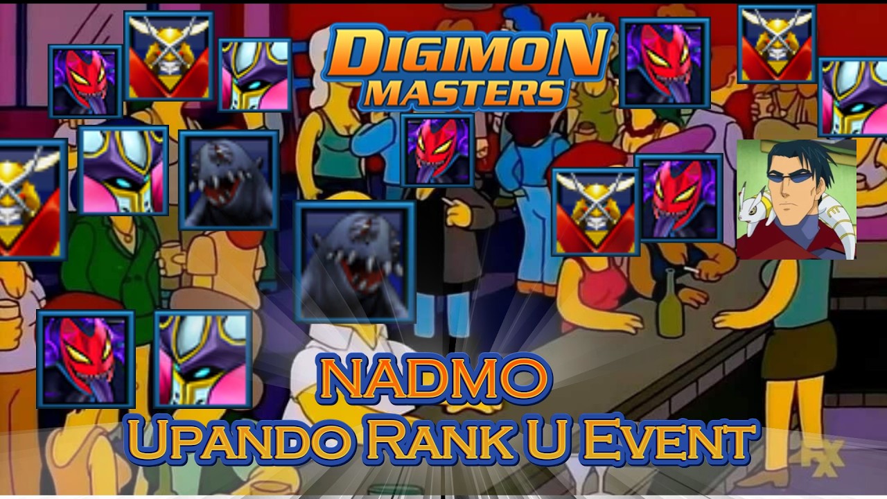 Rank U free - Evento Dungeon Masters - Digimon Masters Online