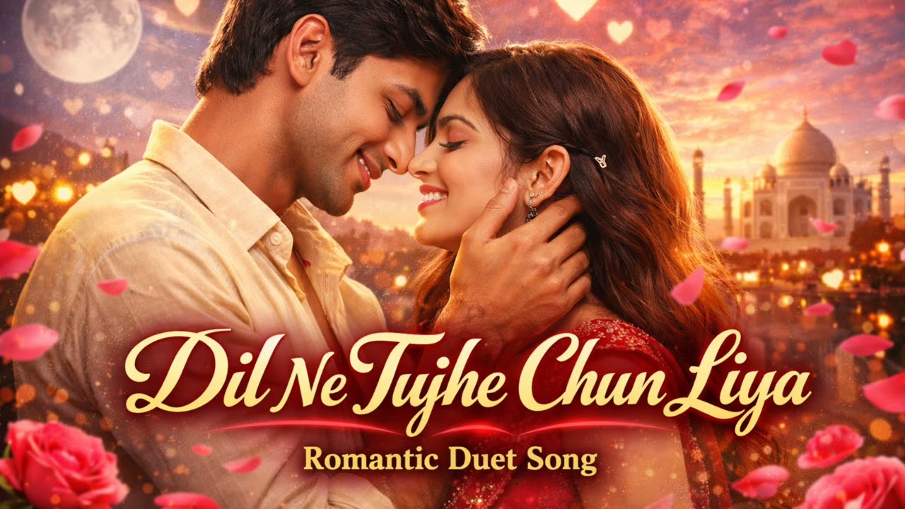 Dil Ne Tujhe Chun Liya | Evergreen Romantic Duet Song | New Bollywood Style Love Song 🌹#tranding