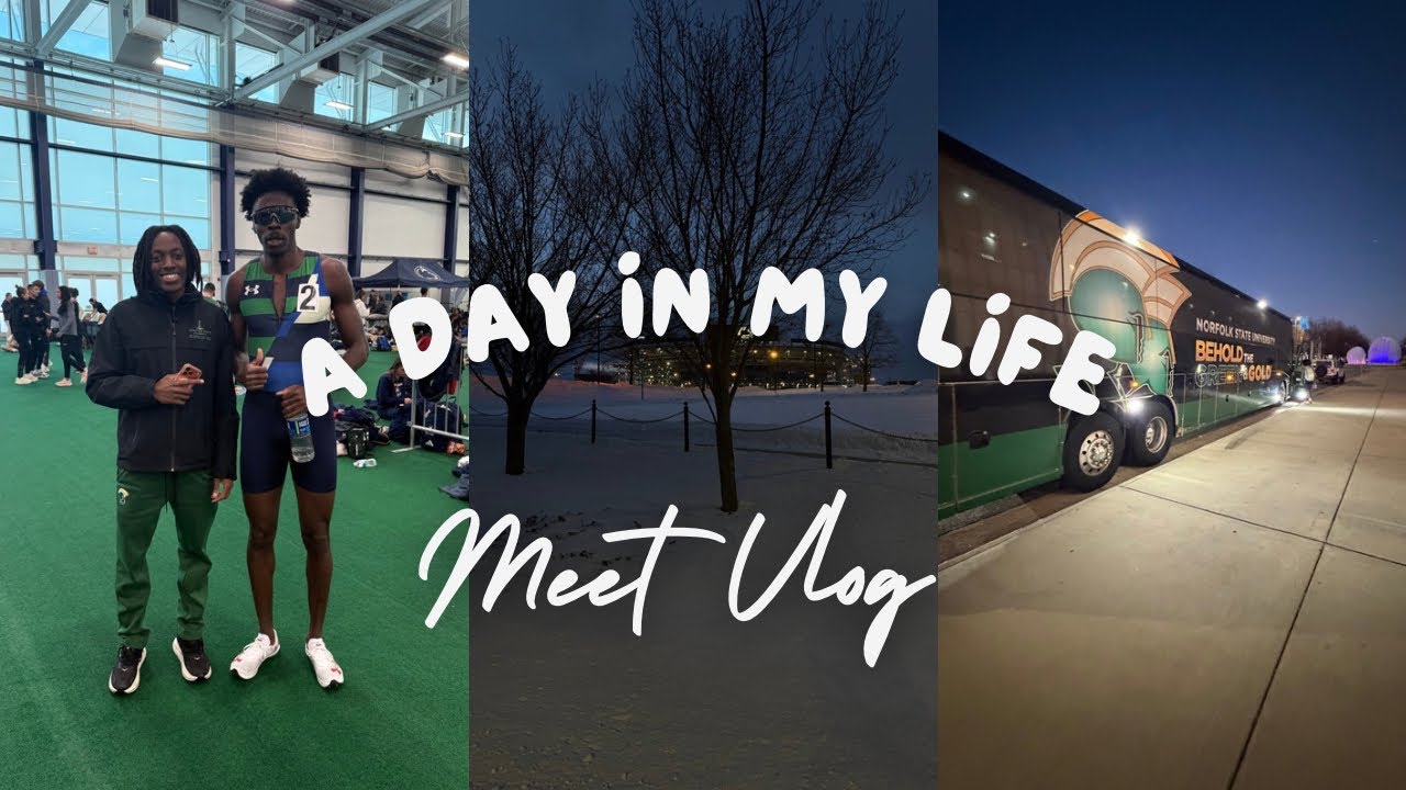 Meet Vlog | Penn St | Met an Olympian | 