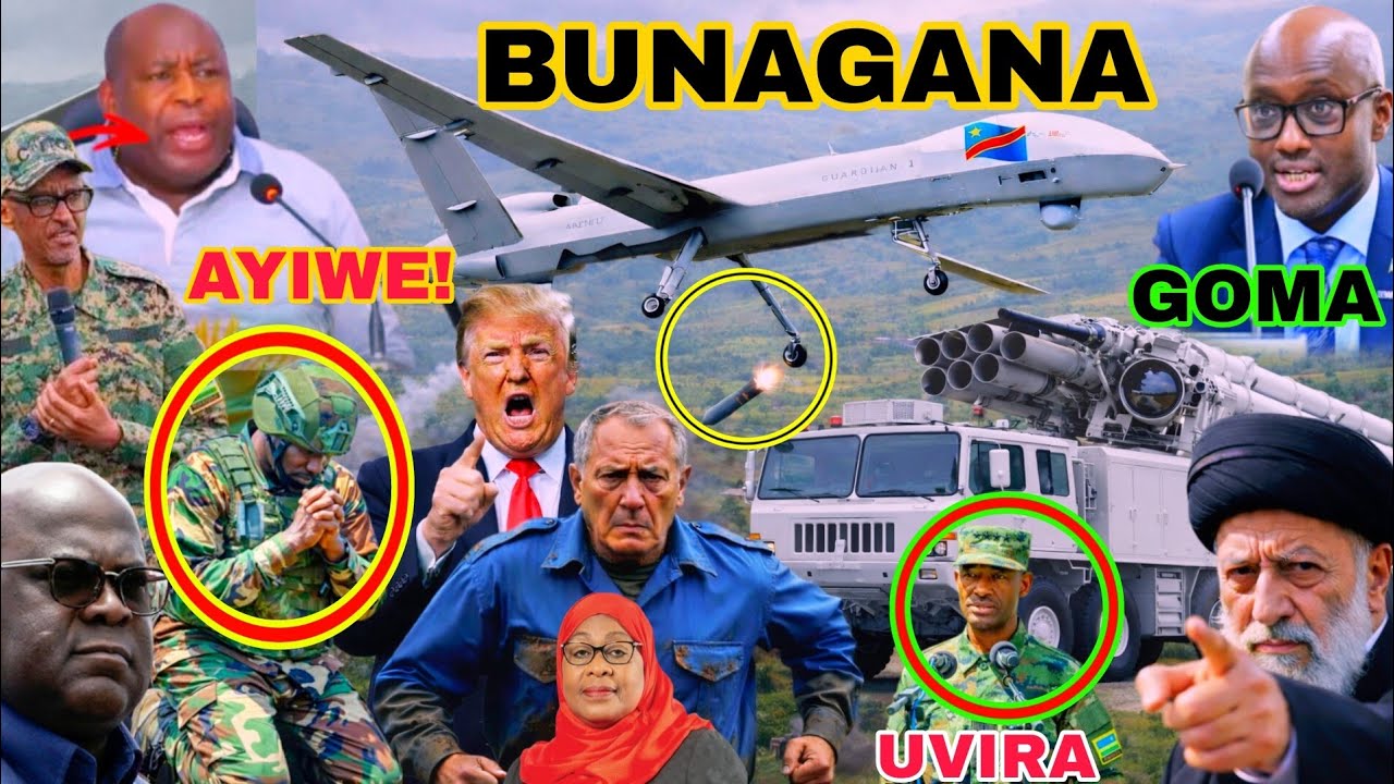 🚨IKI GITONDO LE16I03I2026 INKURU MBI IVUYE#BUNAGANA#GOMA HARAYE BOMBE MANA TABARA#RDF YARAKARIYE UE😭