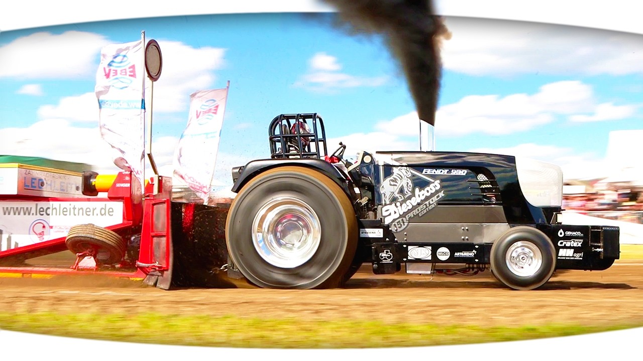𝗗𝗜𝗘𝗦𝗘𝗟𝗥𝗢𝗦𝗦 spuckt Feuer: Fendt 930 als Turbodiesel Prostock Puller ► Tractor Pulling Sonsbeck 2024