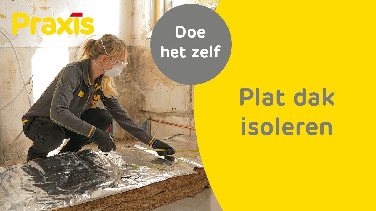 Plat dak van binnenuit isoleren - Zo doe je dat | Praxis